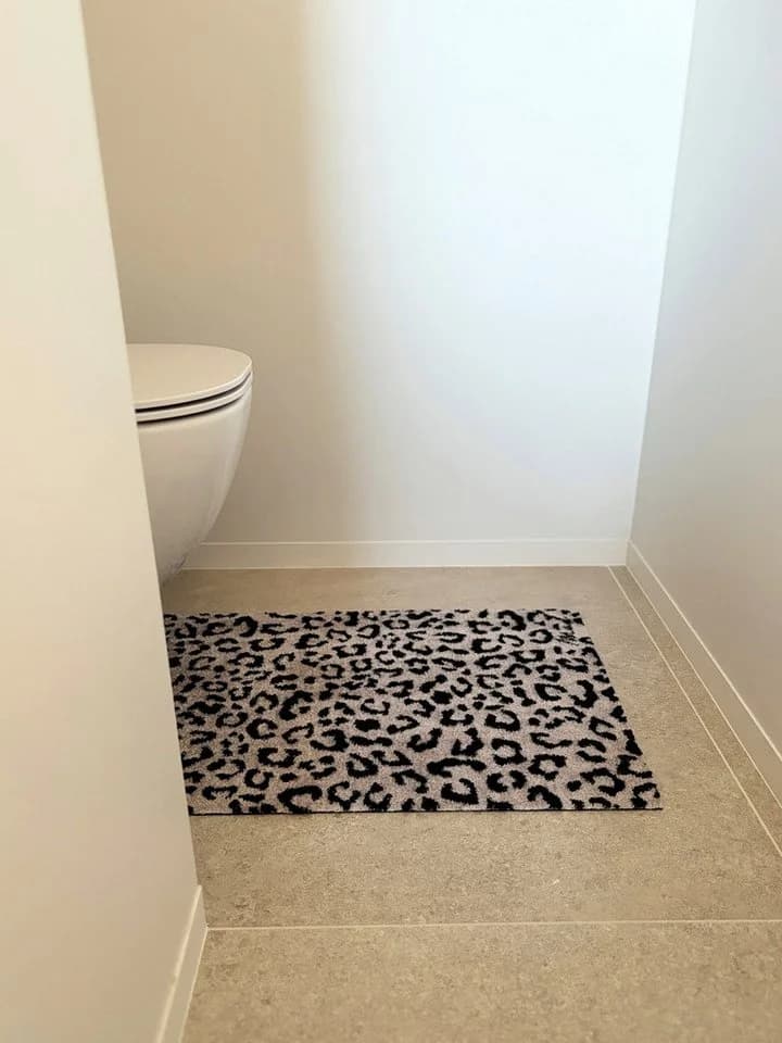 Mad about Mats Fußmatte Indoor Leopardenmuster Animal Print Rutschfest Waschbar
