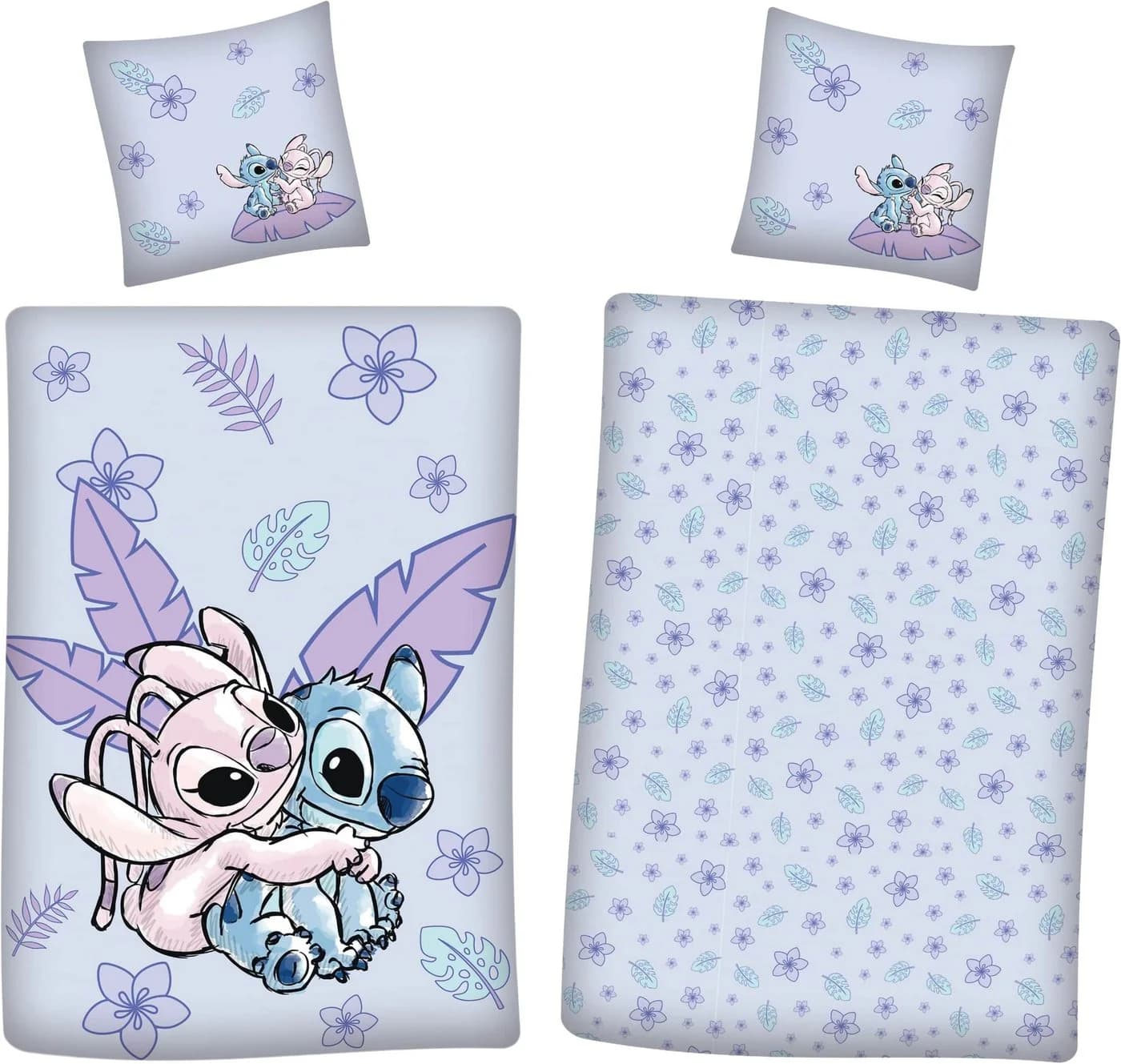 AY!Max Kinderbettwäsche Disney Lilo und Stitch Wendebettwäsche 2tlg