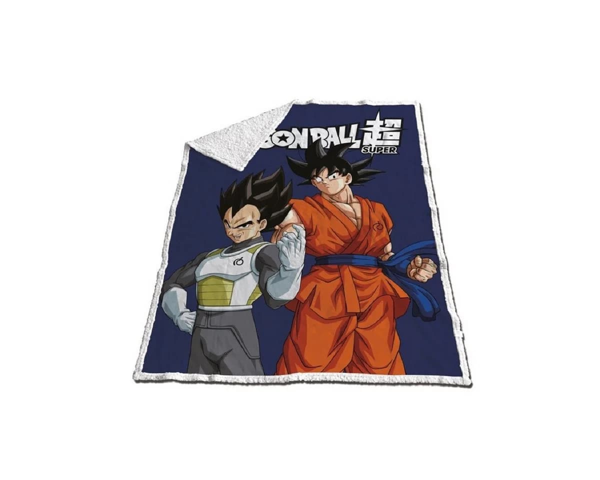 Dragon Ball Z Wohndecke Flanell 120x150 cm Anime Design