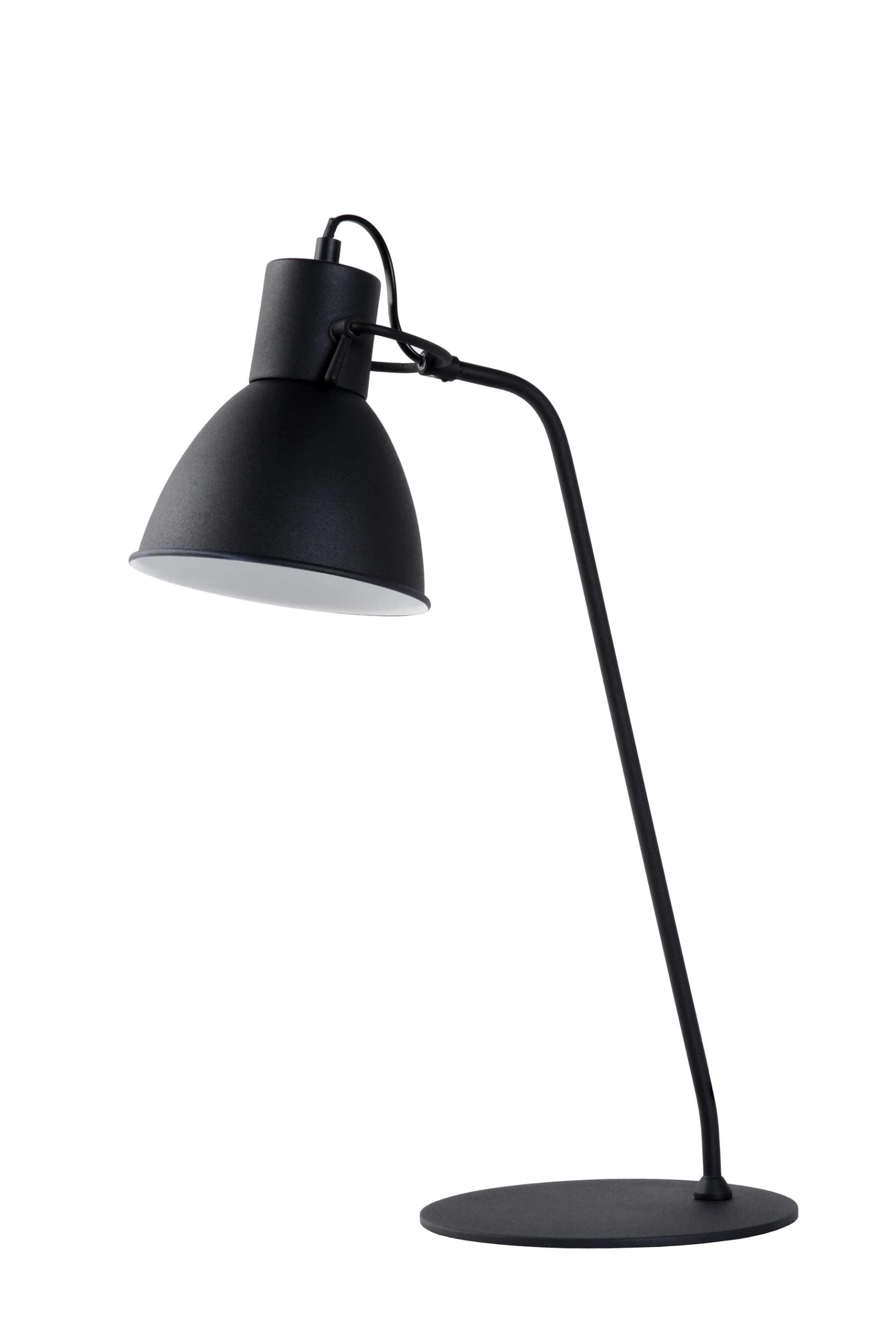 Schreibtischleuchte Dekorativ Verstellbar Schwarz Metall PVC