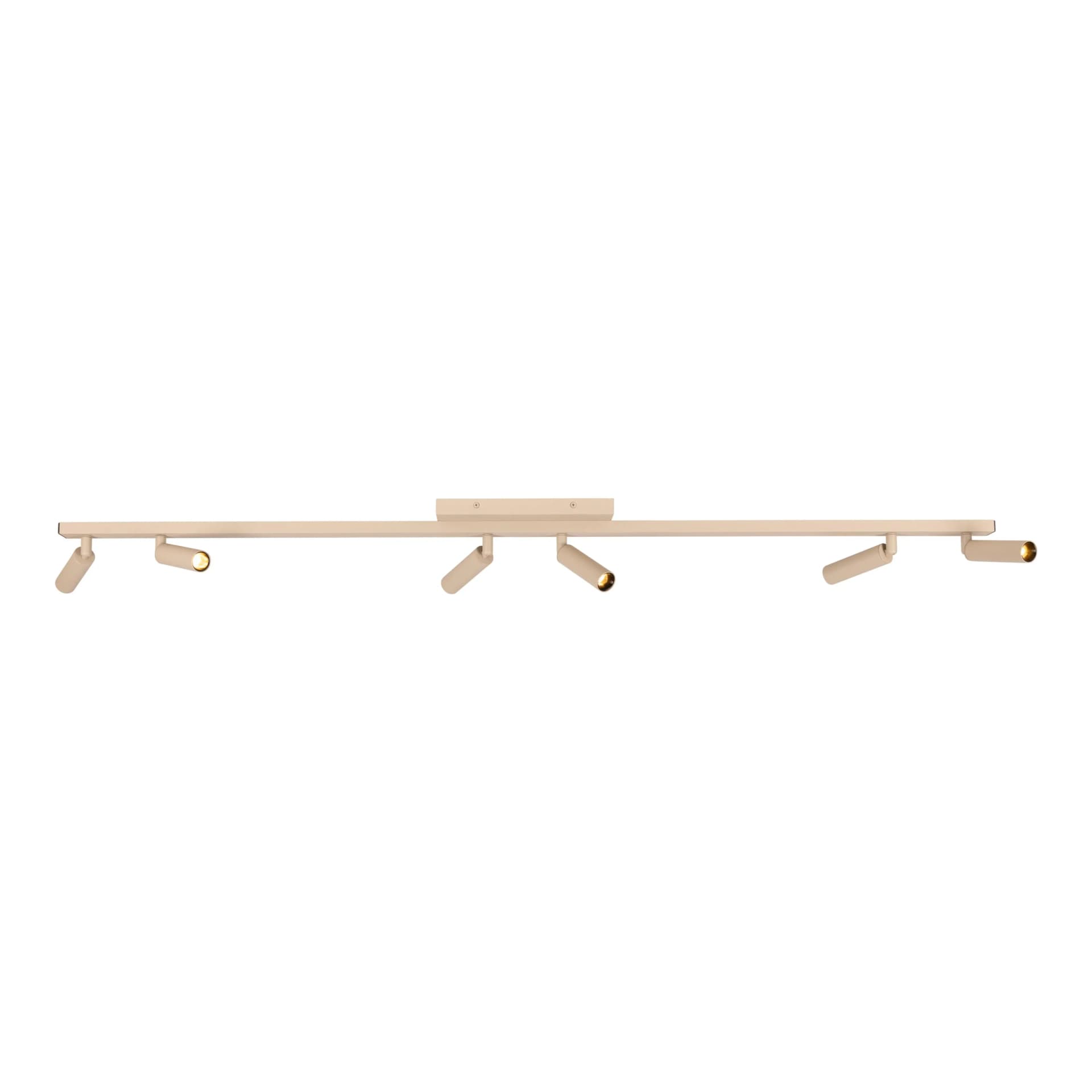 LUCiDE Deckenspot KEONI Taupe Aluminium Dimmbar