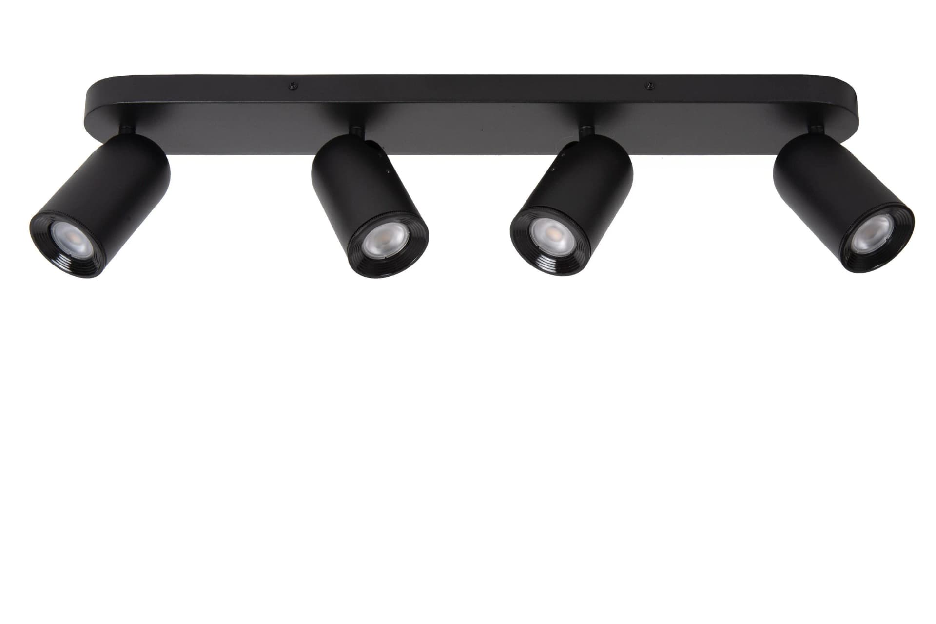 LUCiDE Deckenspot PUNCH Schwarz Dimmbar