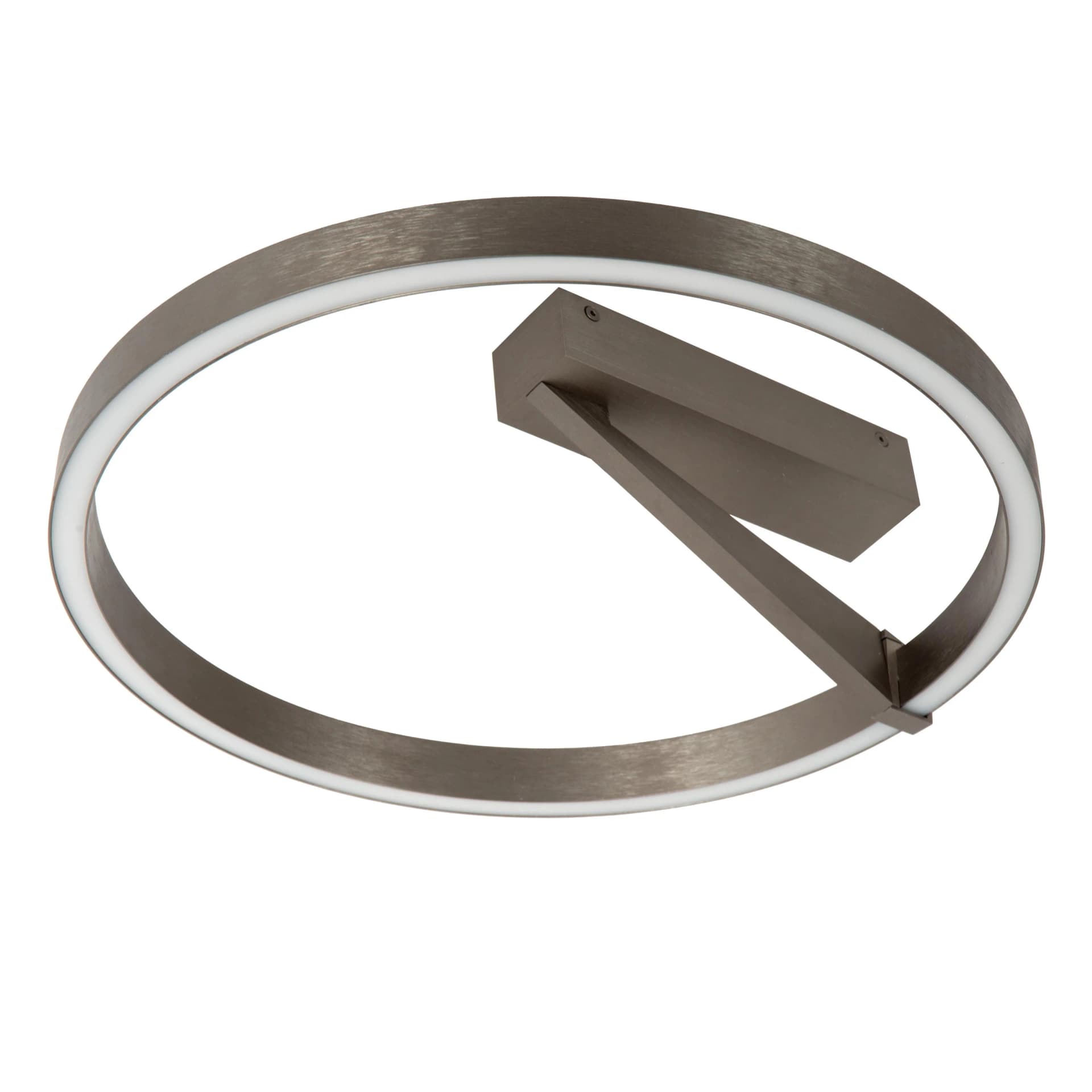 LUCiDE Deckenleuchte APPLAUSE Grau Aluminium Dimmbar