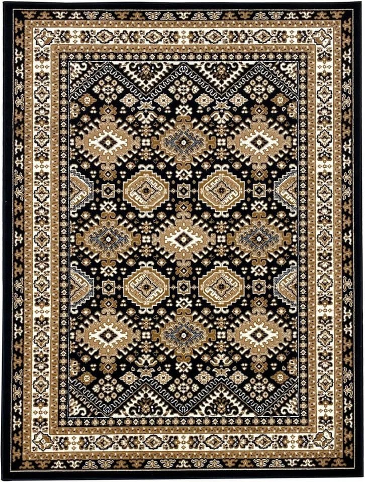 Teppich OTTO HOME Diantha Dunkelbraun Orientalisch Kurzflor