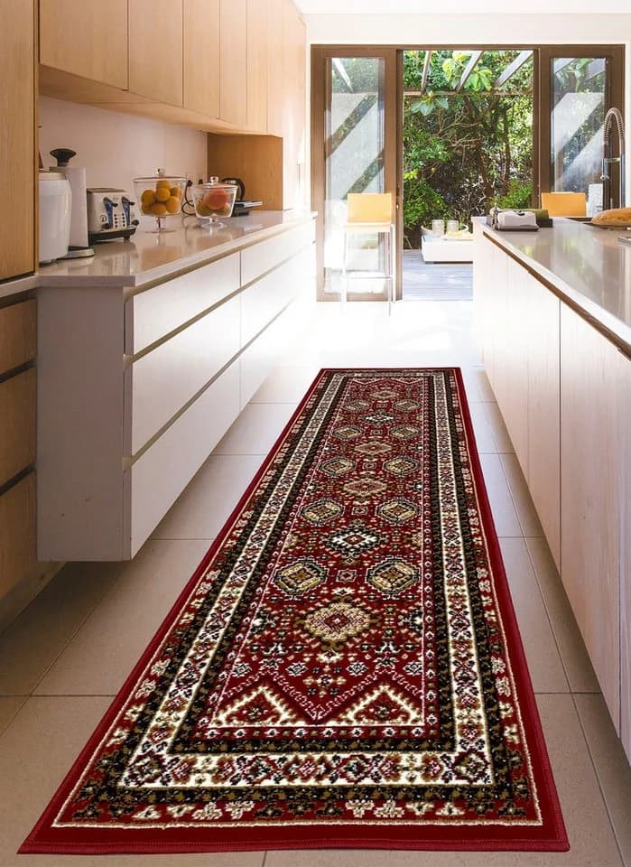 OTTO HOME Läufer Diantha Weinrot Orientalisch Kunstfaser