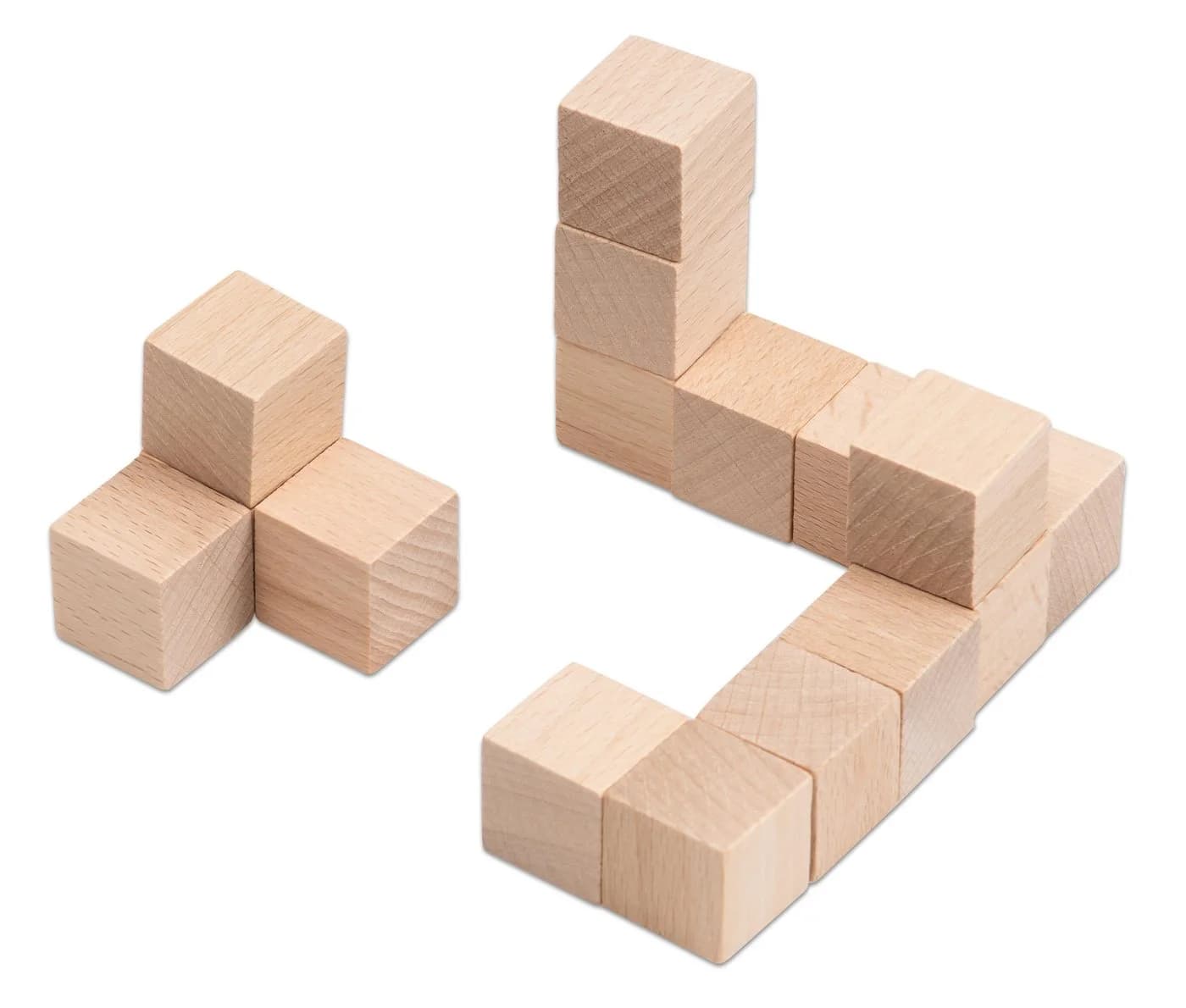 Betzold Lernspielzeug Holzwürfel 150 Stück Naturbelassen