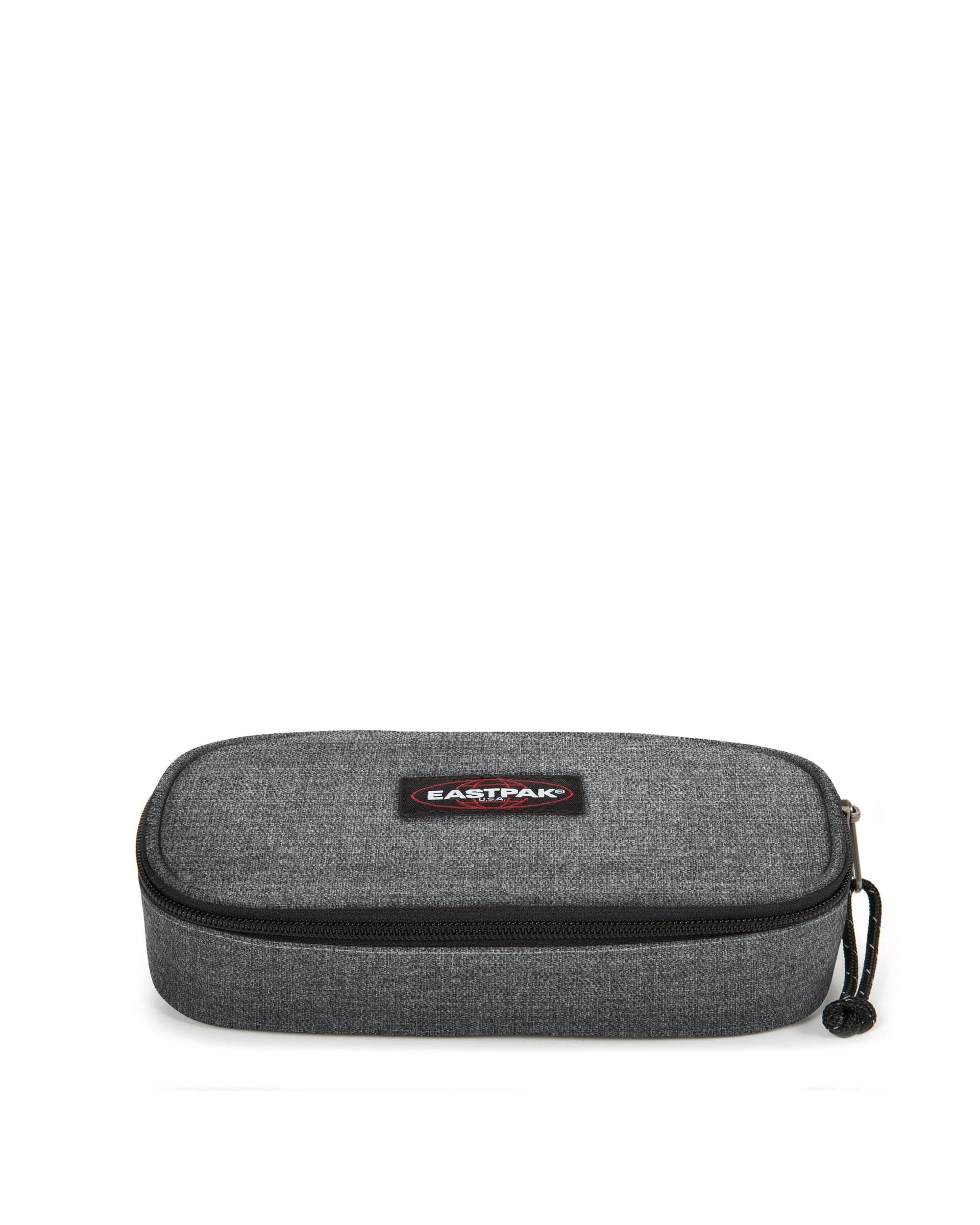 Schreibgeräteetui aus Polyester in Schwarz und Denim