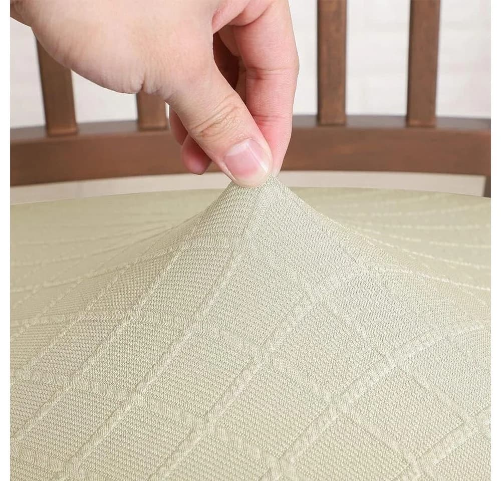 Coonoor Stuhlhusse Stretch Beige Bürostuhl Bezug