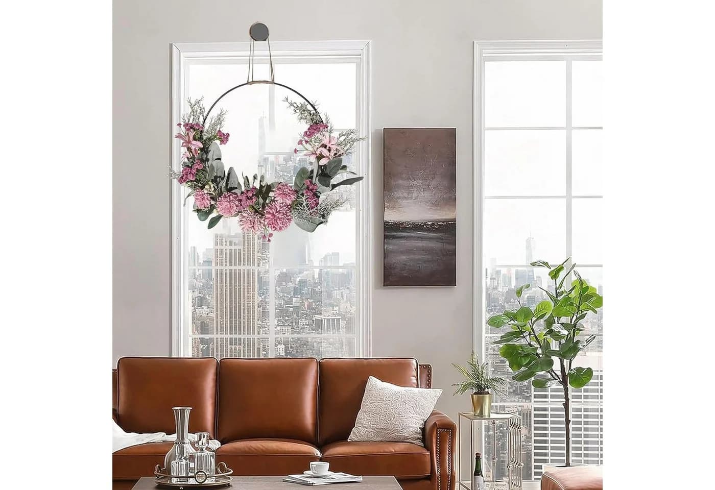 Minicloss Türkranz Frühling Künstliche Blumen Orchidee Deko