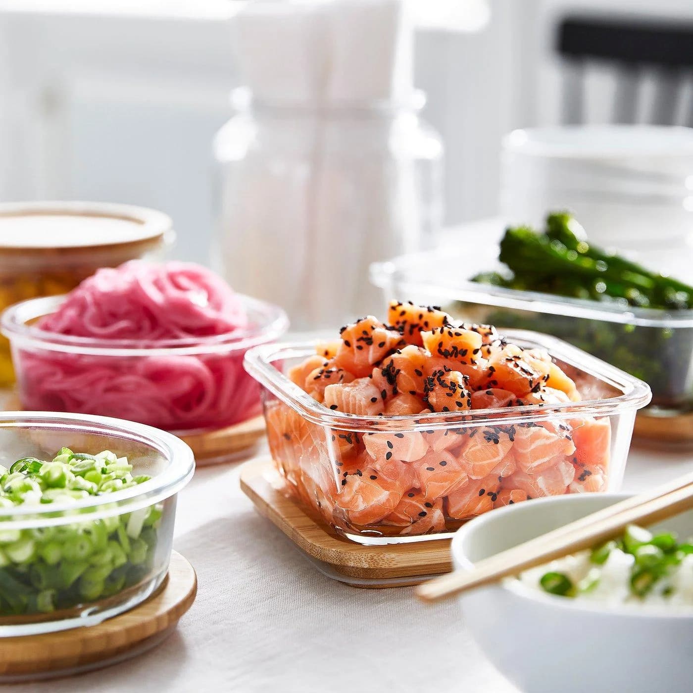 IKEA 365+ Behälter Lunchbox aus Glas transparent