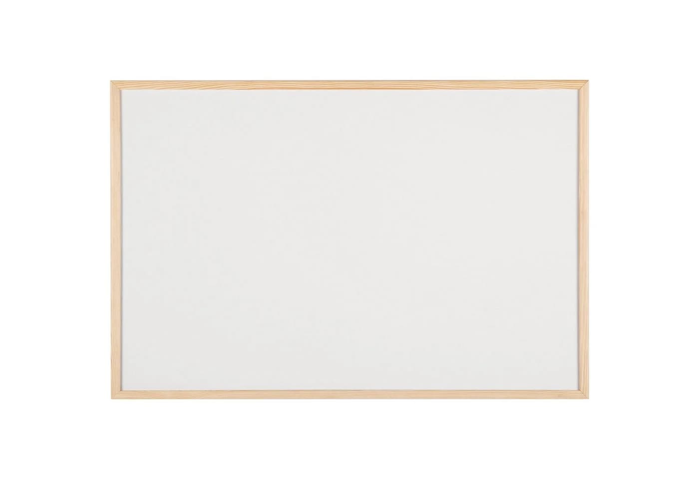 bi-office Magnettafel Whiteboard 90x60cm Kiefernholzrahmen