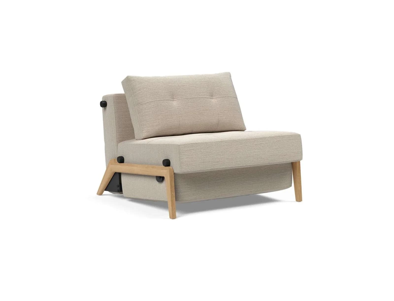 Innovation Living CUBED Schlafsessel Eiche Beige mit Schlaffunktion