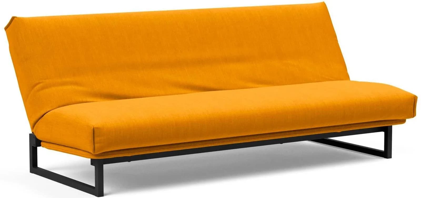 INNOVATION LIVING Schlafsofa Fraction Gelb Schwarz 3-fach verstellbar