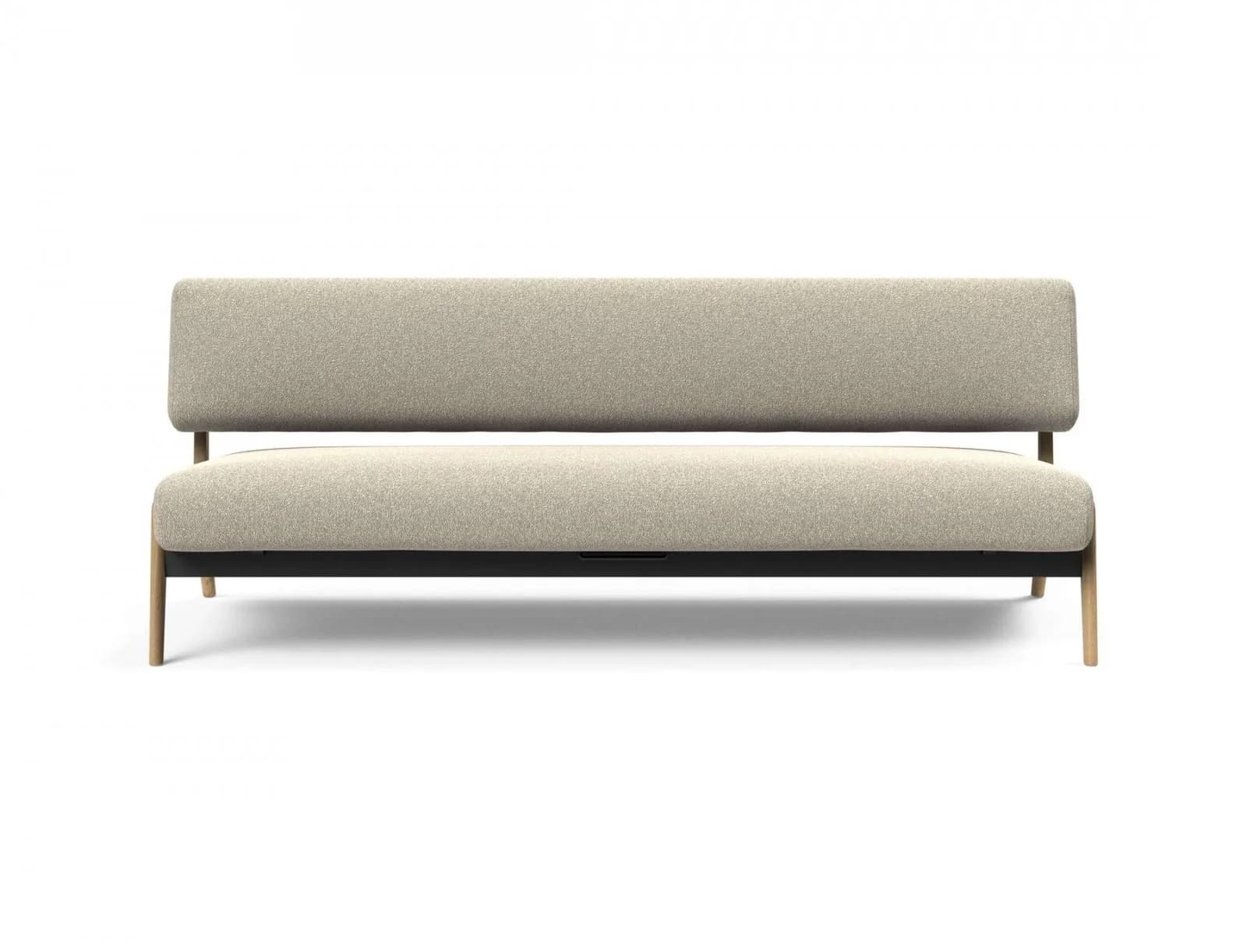 INNOVATION LIVING™ 3-Sitzer Sofa Retro Design Beige