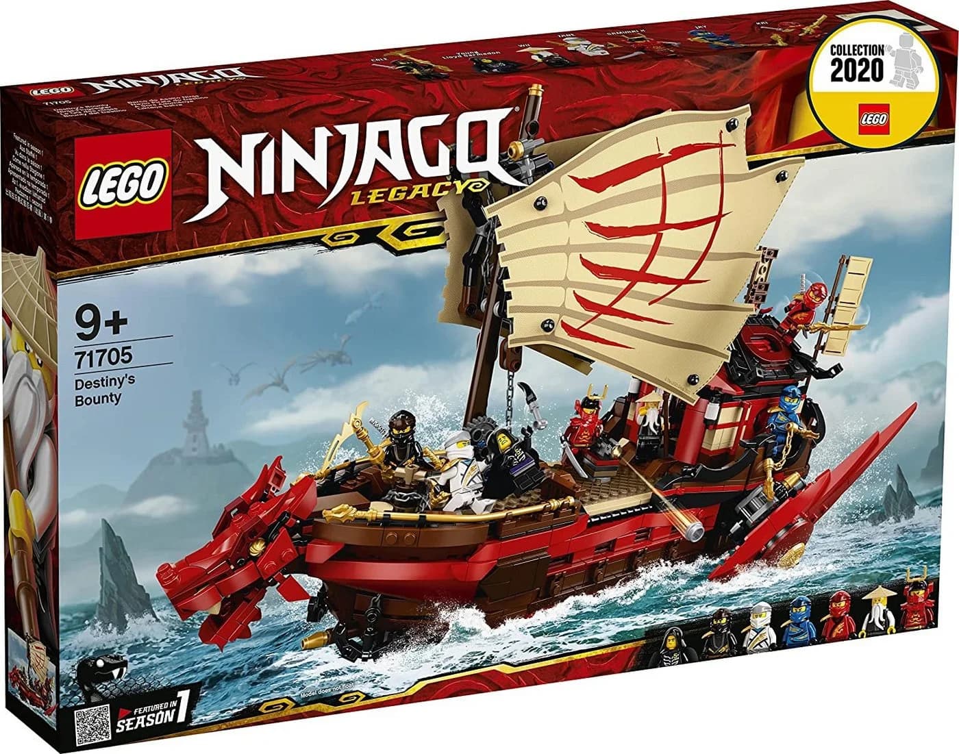 LEGO® NINJAGO™ 71705 Ninja-Flugsegler Bauset 1781 Teile