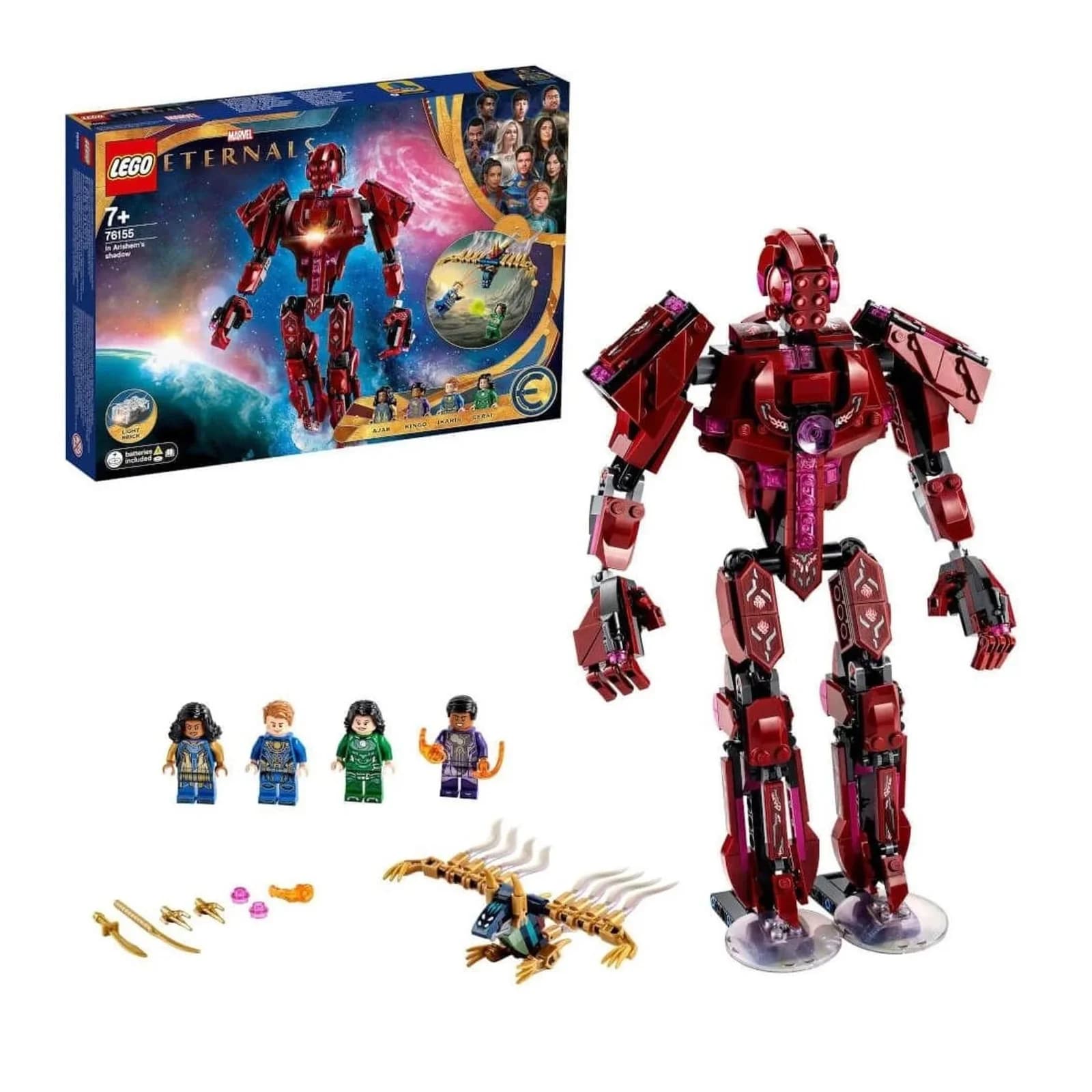 LEGO Super Heroes In Arishems Schatten Set 76155 Marvel