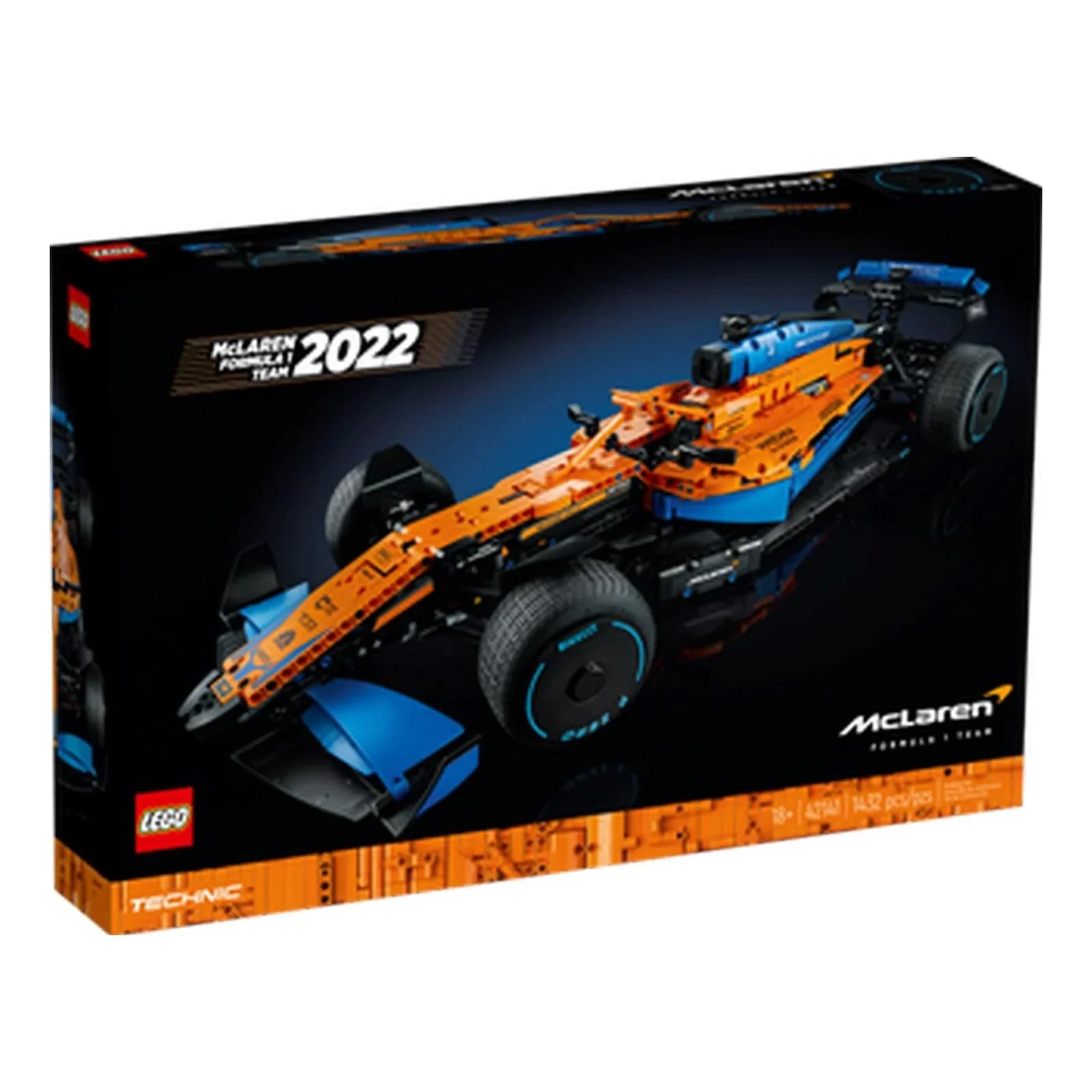 LEGO Technic McLaren Formel 1 Rennwagen 42141 - 1.432 Teile