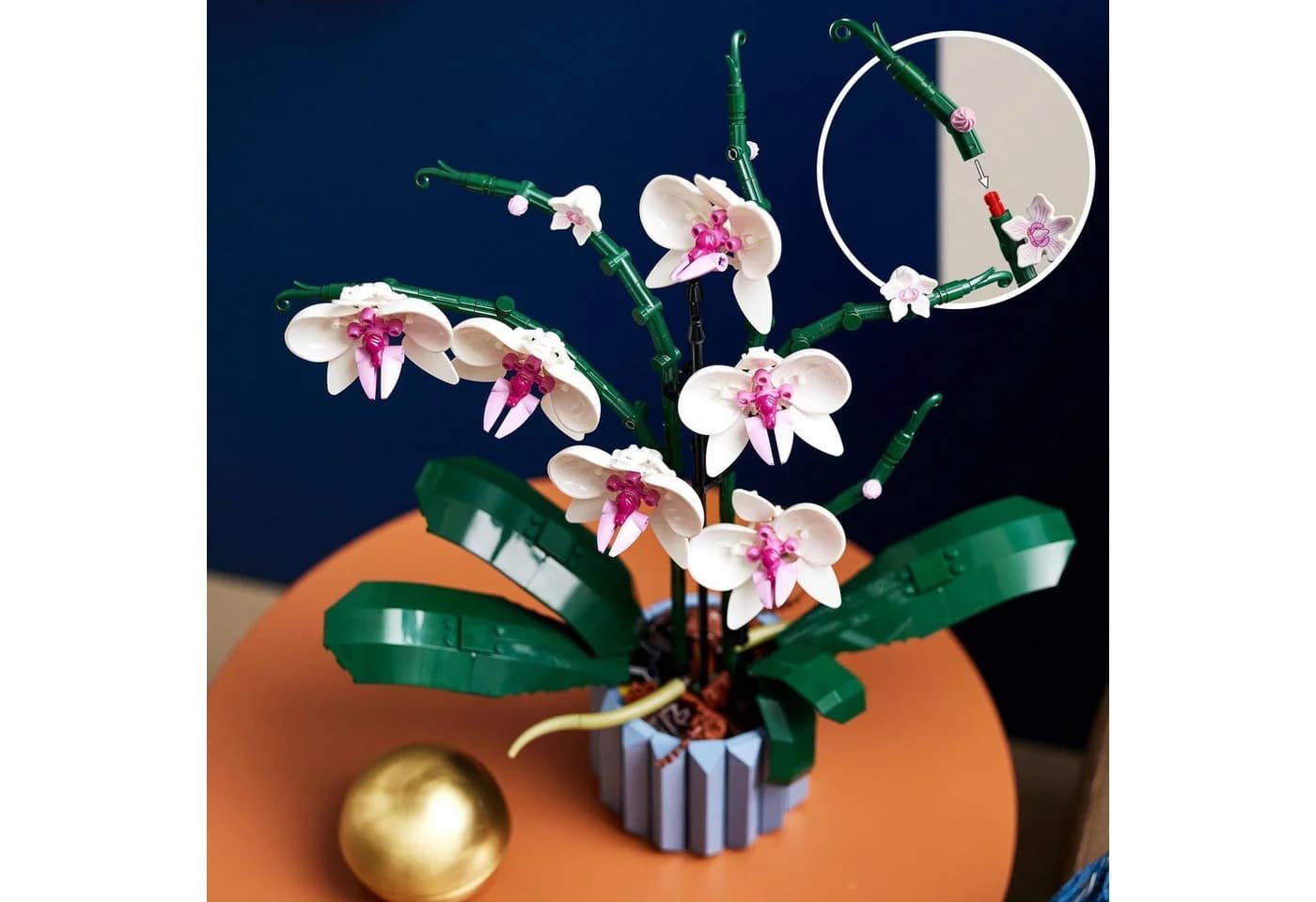 LEGO Orchidee (10311) Botanicals Bunt Deko Set
