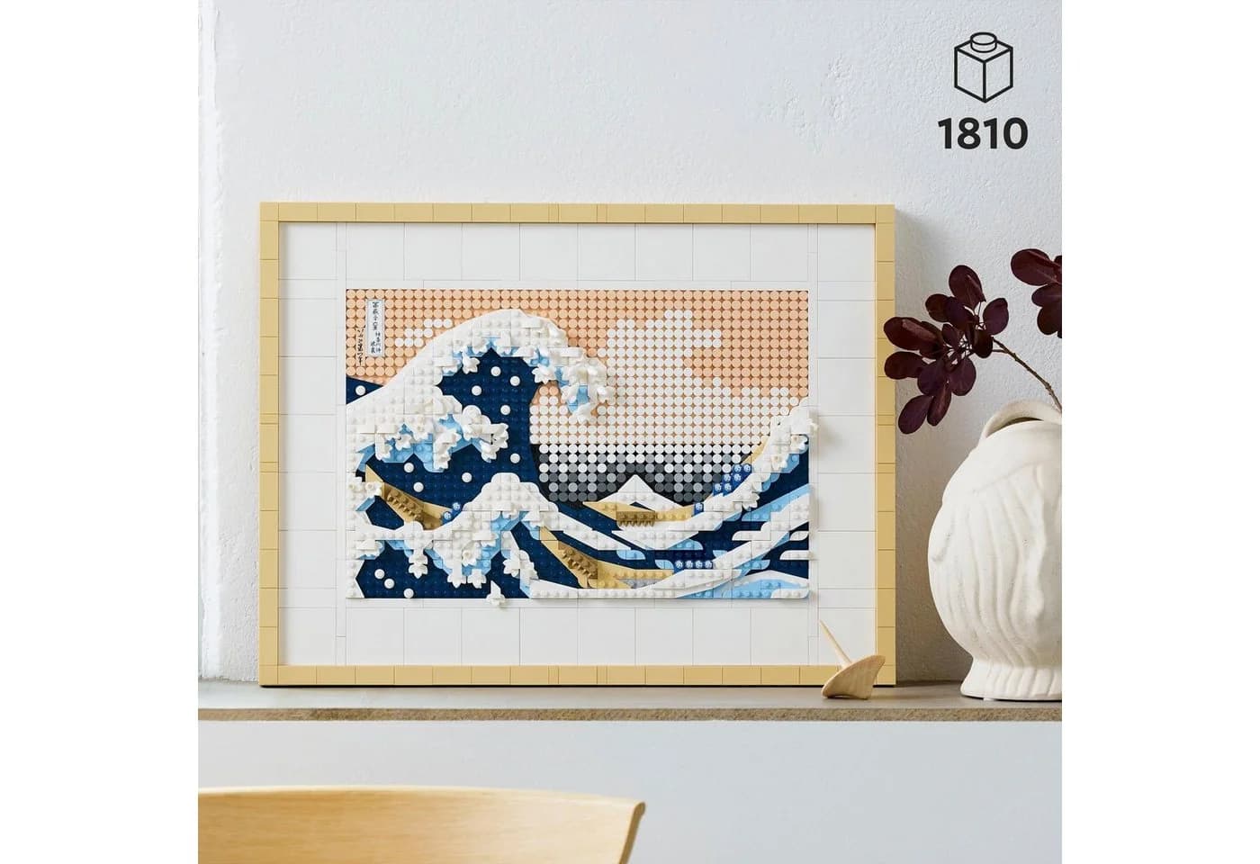 LEGO Art Hokusai Große Welle 31208 Bunt 3D Wanddekoration