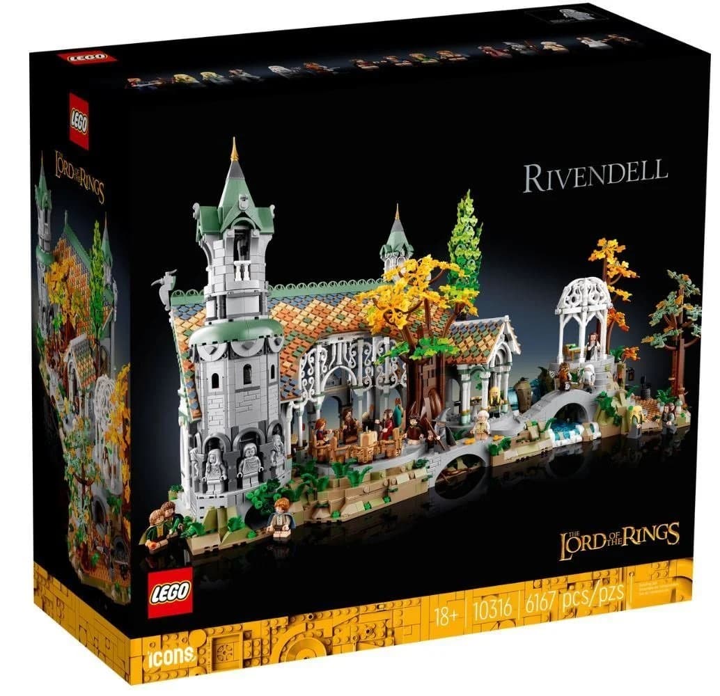 LEGO® Herr der Ringe Bruchtal 10316 Bauset 6167 Teile