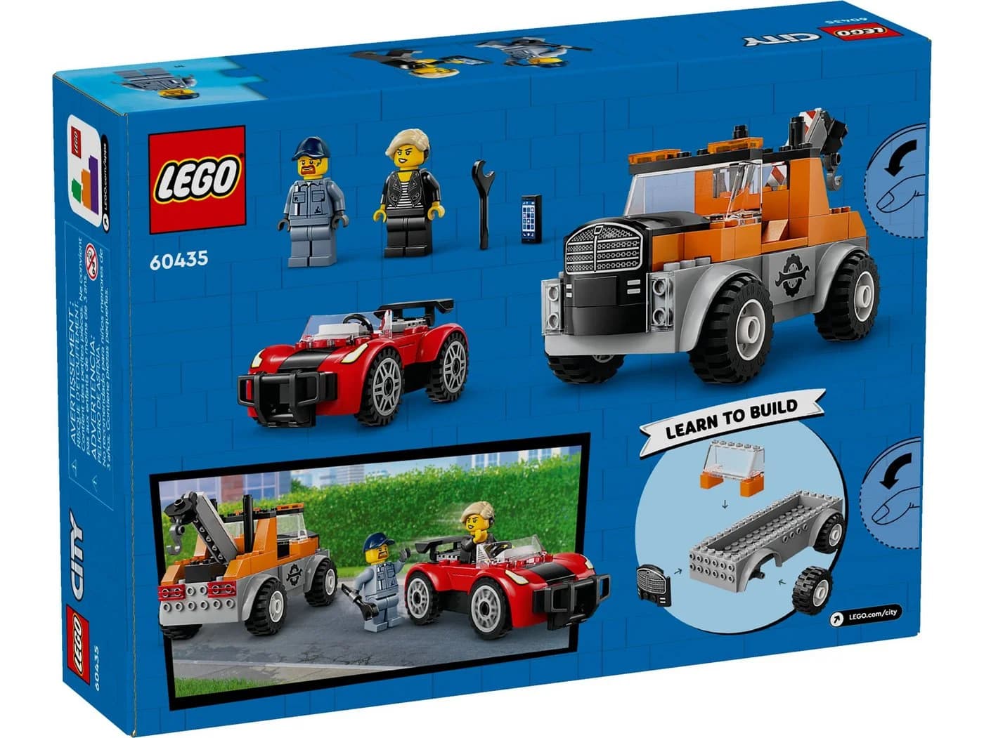 LEGO® City 60435 Abschleppwagen mit Sportauto 101 Teile