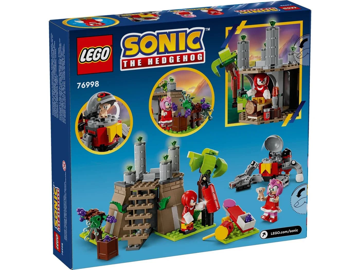 LEGO® Sonic the Hedgehog™ Knuckles Schrein Master Emerald Bauset