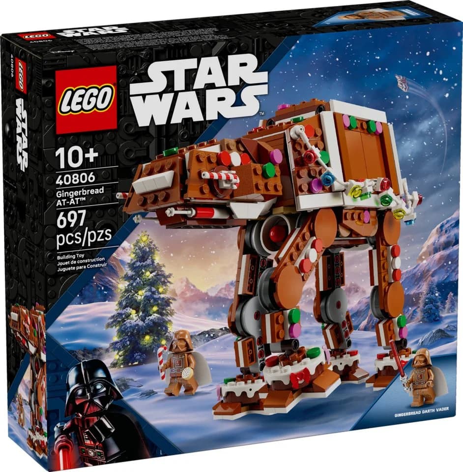 LEGO® Star Wars Lebkuchen AT-AT™ Spielbausteine 697 Teile Set
