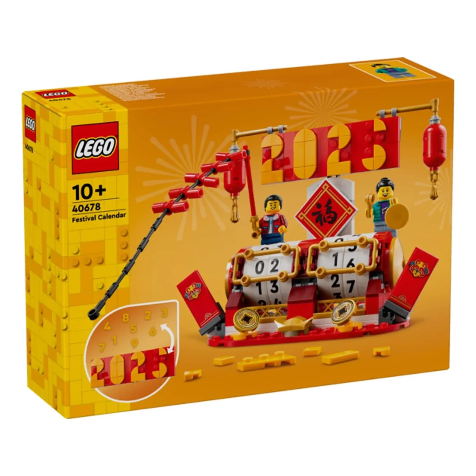 LEGO® Iconic Feiertagskalender 2025 - 24 Mini-Modelle Bunt