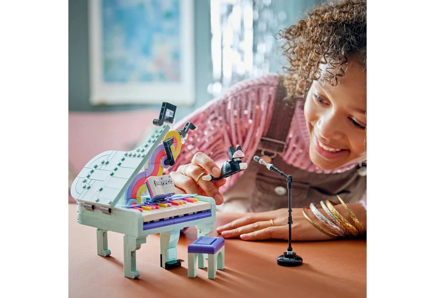 LEGO Creator Deko-Klavier mit Katze 31392 Bauset