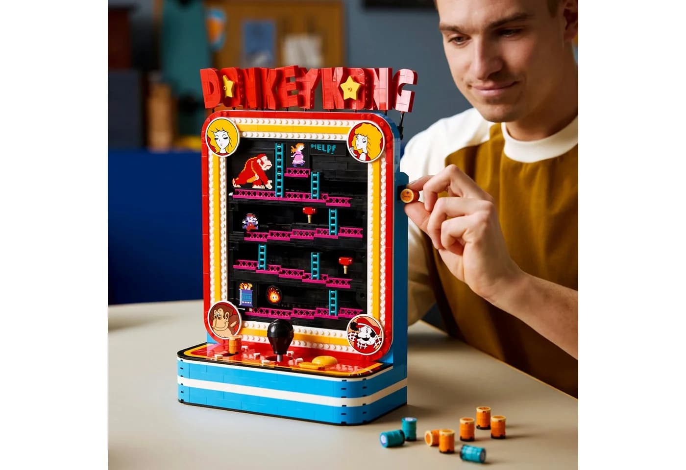 LEGO Donkey Kong Arcade 72051 Retro Bauset 1367 Teile