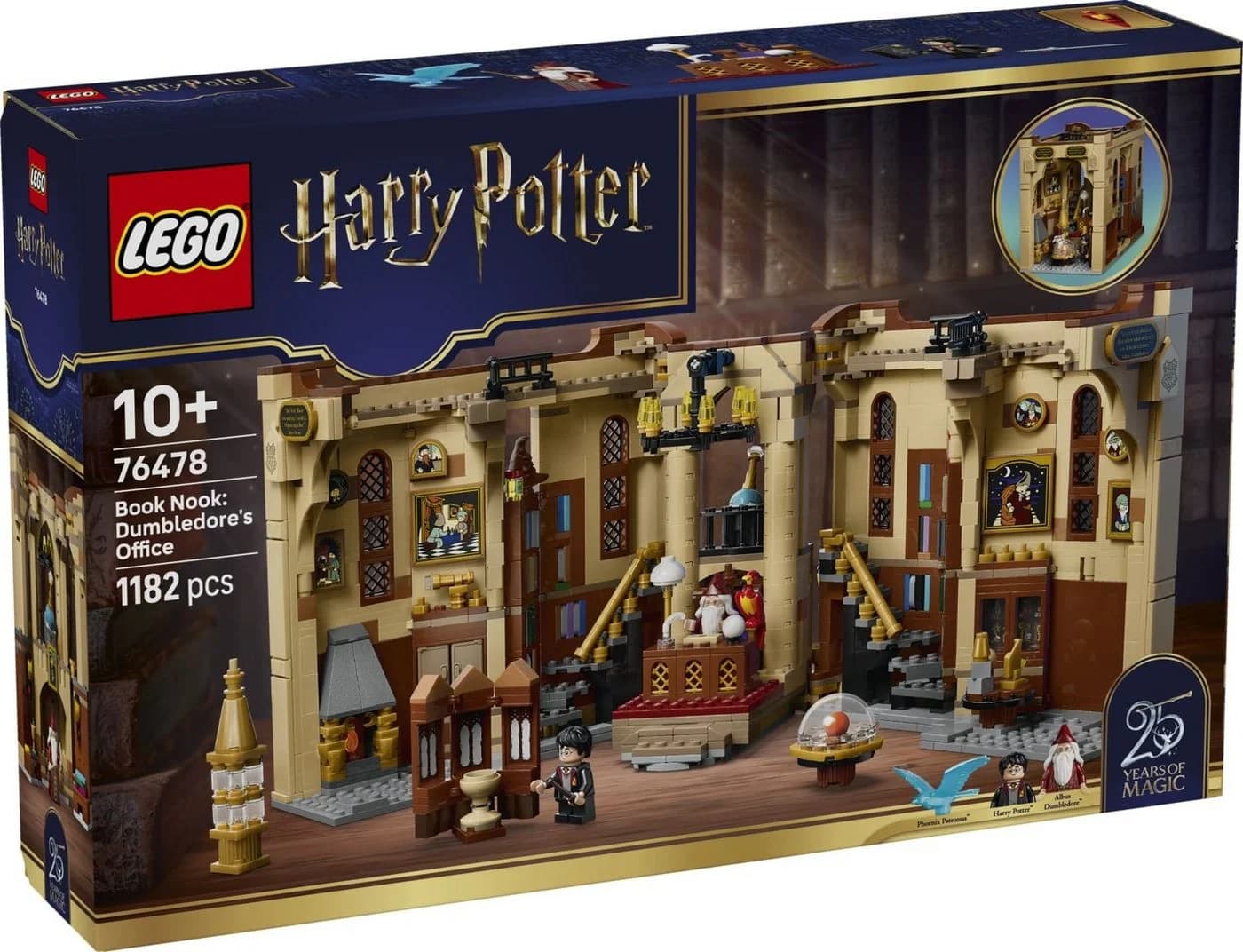 LEGO Harry Potter 76478 Bücherstütze: Dumbledores Büro