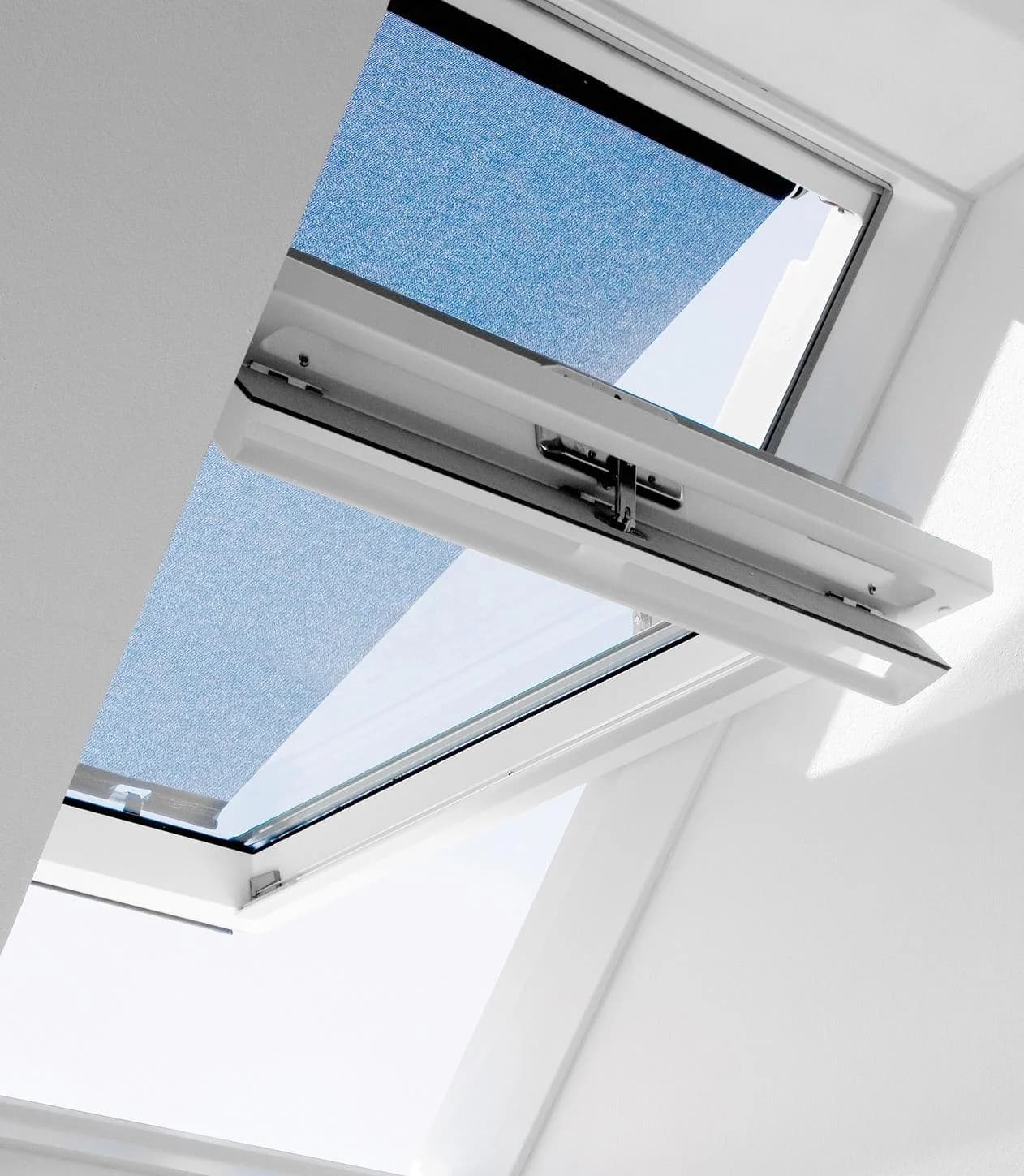 VELUX Hitzeschutz-Markise mit Haltekrallen MHL 100 5060 Schwarz Aluminium Polyester