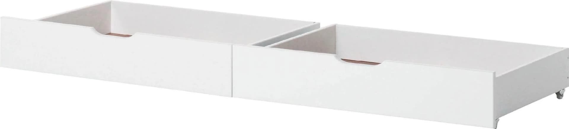 Hoppekids Schubkasten ECO Dream Weiß 2-tlg. mit Rollen