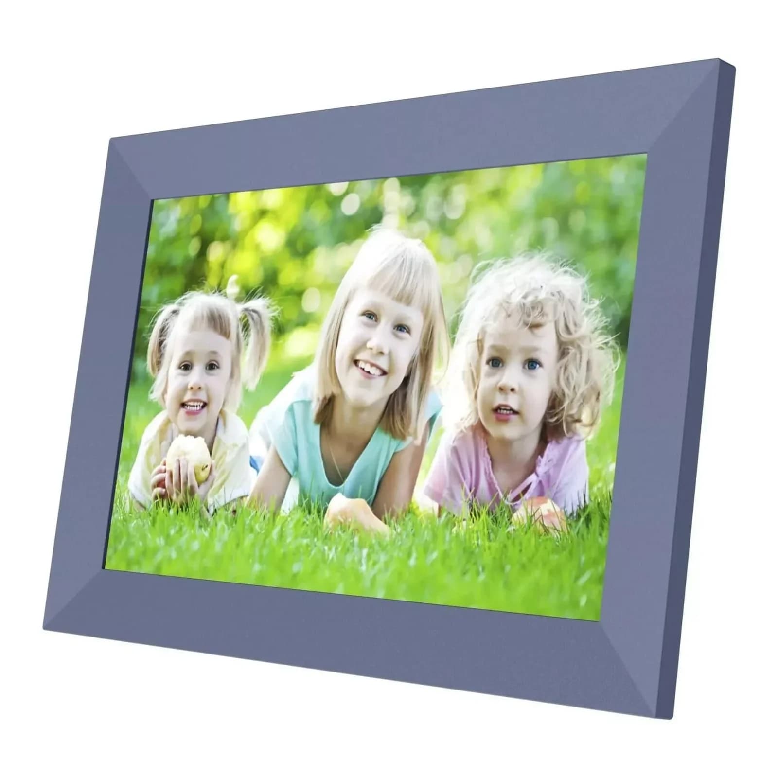 Denver PFF-1026G Smart 10,1-Zoll Wi-Fi Fotoframe mit HD-IPS-Touchscreen