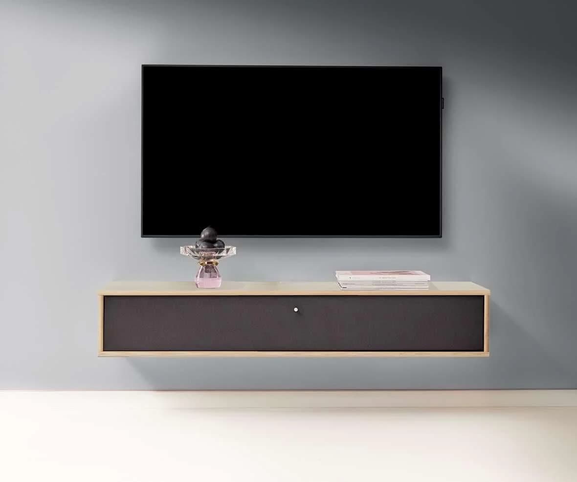 Hammel Furniture Mistral Fernsehschrank TV-Board Weiß Eiche Weiß