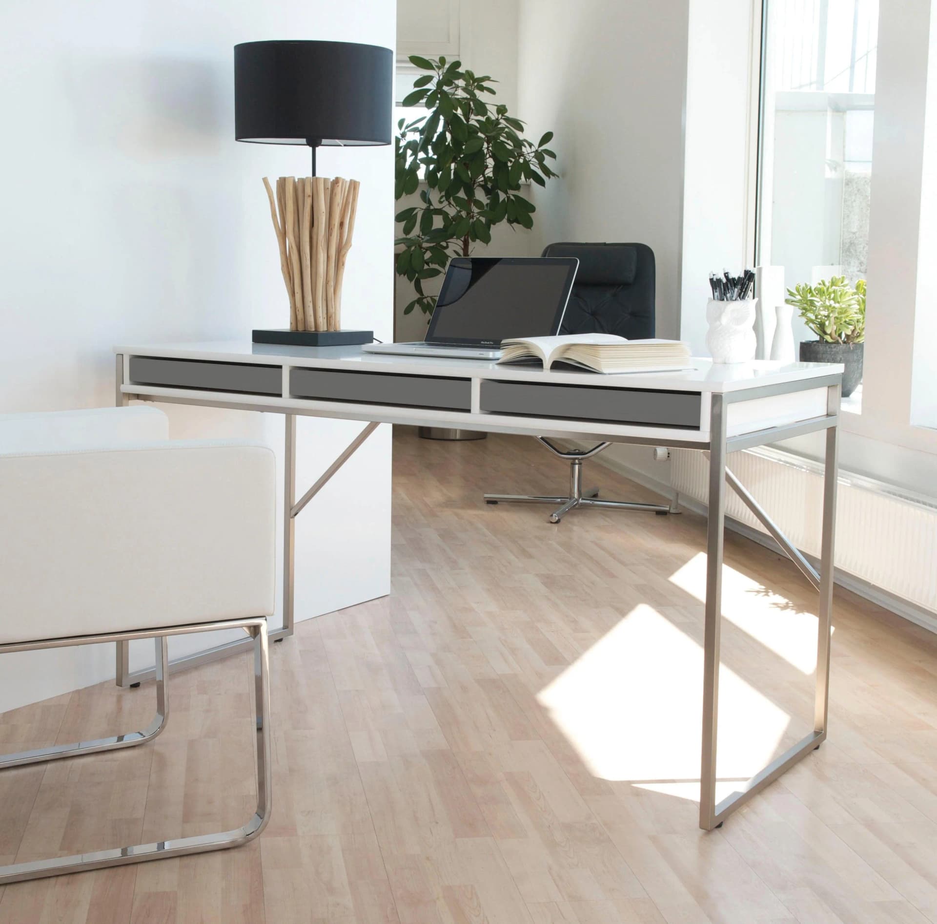 HAMMEL FURNITURE Mistral Schreibtisch Graphit Dänisches Design