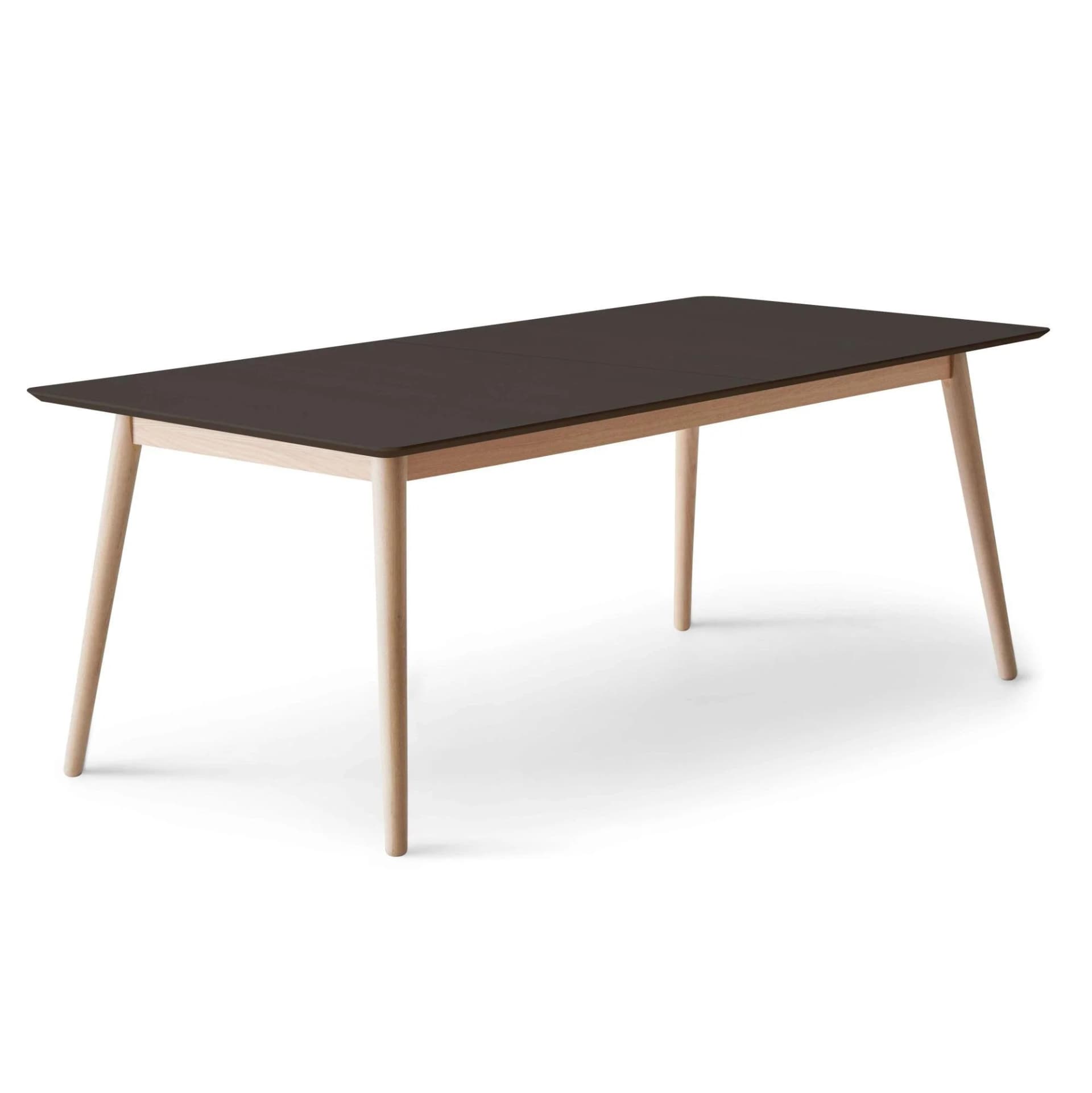 HAMMEL FURNITURE Meza Esstisch Schwarz mit Auszugsfunktion