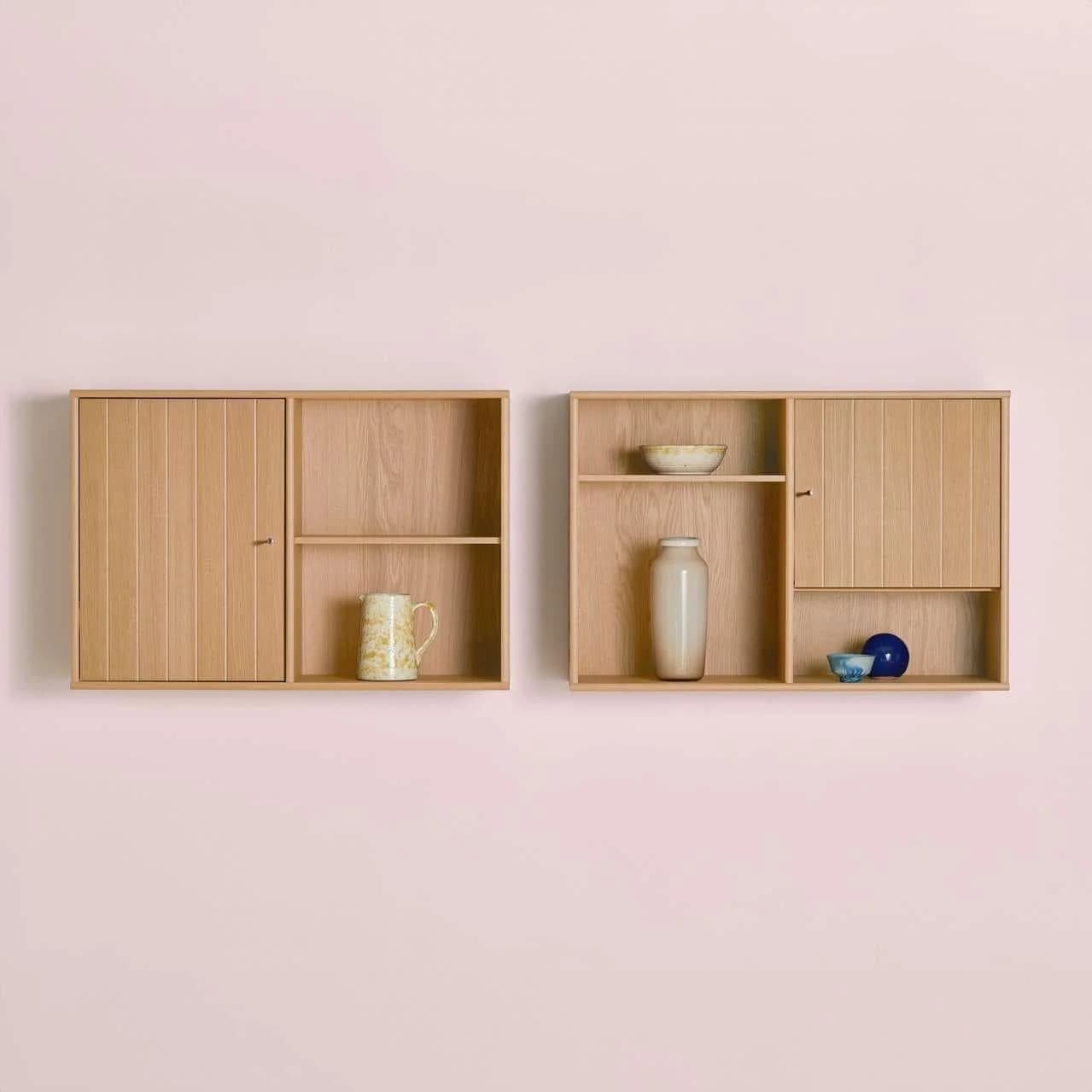 HAMMEL FURNITURE Mistral Sideboard Weiß Eiche Wandregal