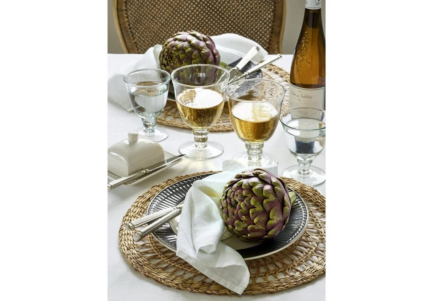 Greengate Butterdose Alice White (Mittel)