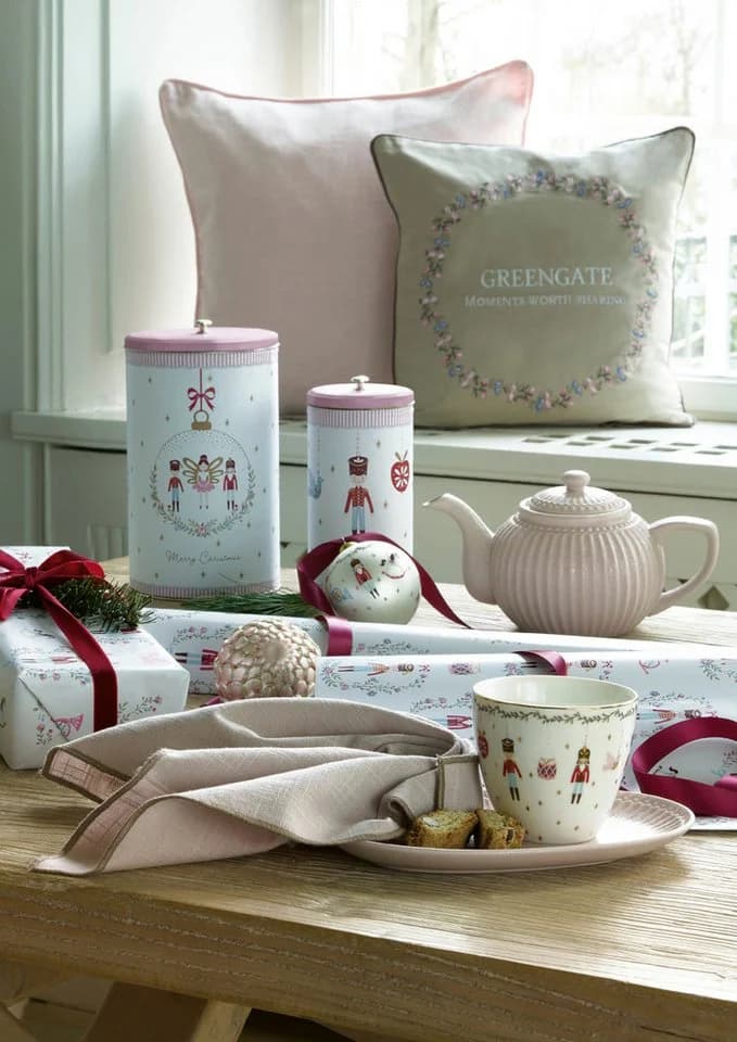 Greengate Stövchen Alice Creamy Fudge Steinzeug