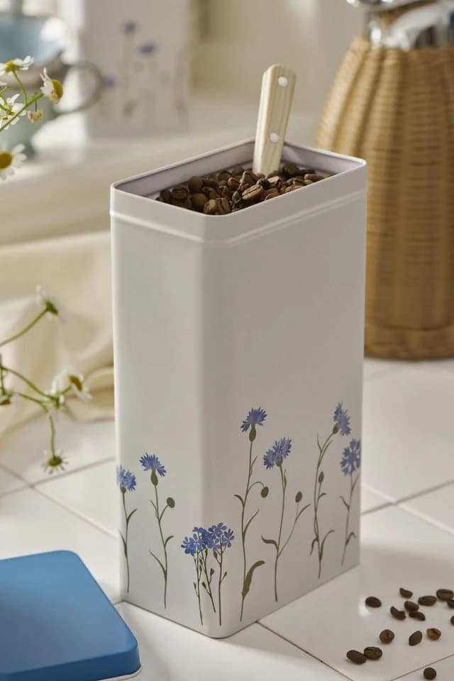 Ib Laursen Vorratsdose Kornblumen Blau mit Deckel