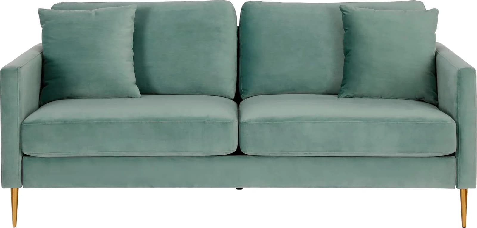 COSMOLIVING BY COSMOPOLITAN 3-Sitzer Highland Mintgrün Sofa