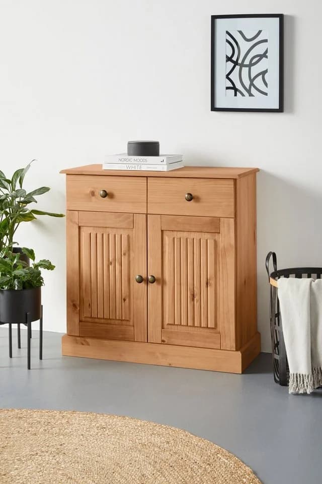 OTTO HOME Sideboard Liotta Beige FSC Massivholz