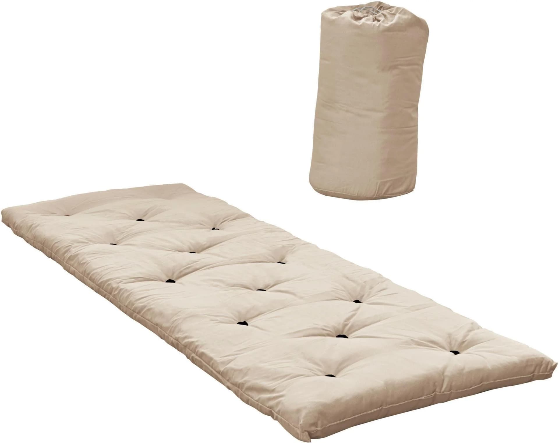 KARUP DESIGN Futonmatratze Beige Klappbar 70x190cm