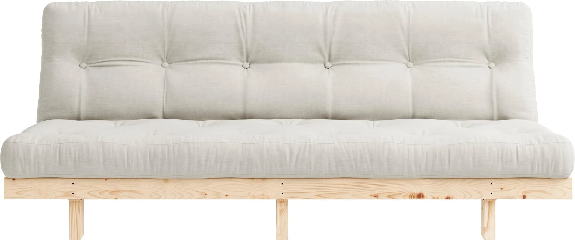 Schlafsofa KARUP DESIGN Lean Beige mit Bettfunktion