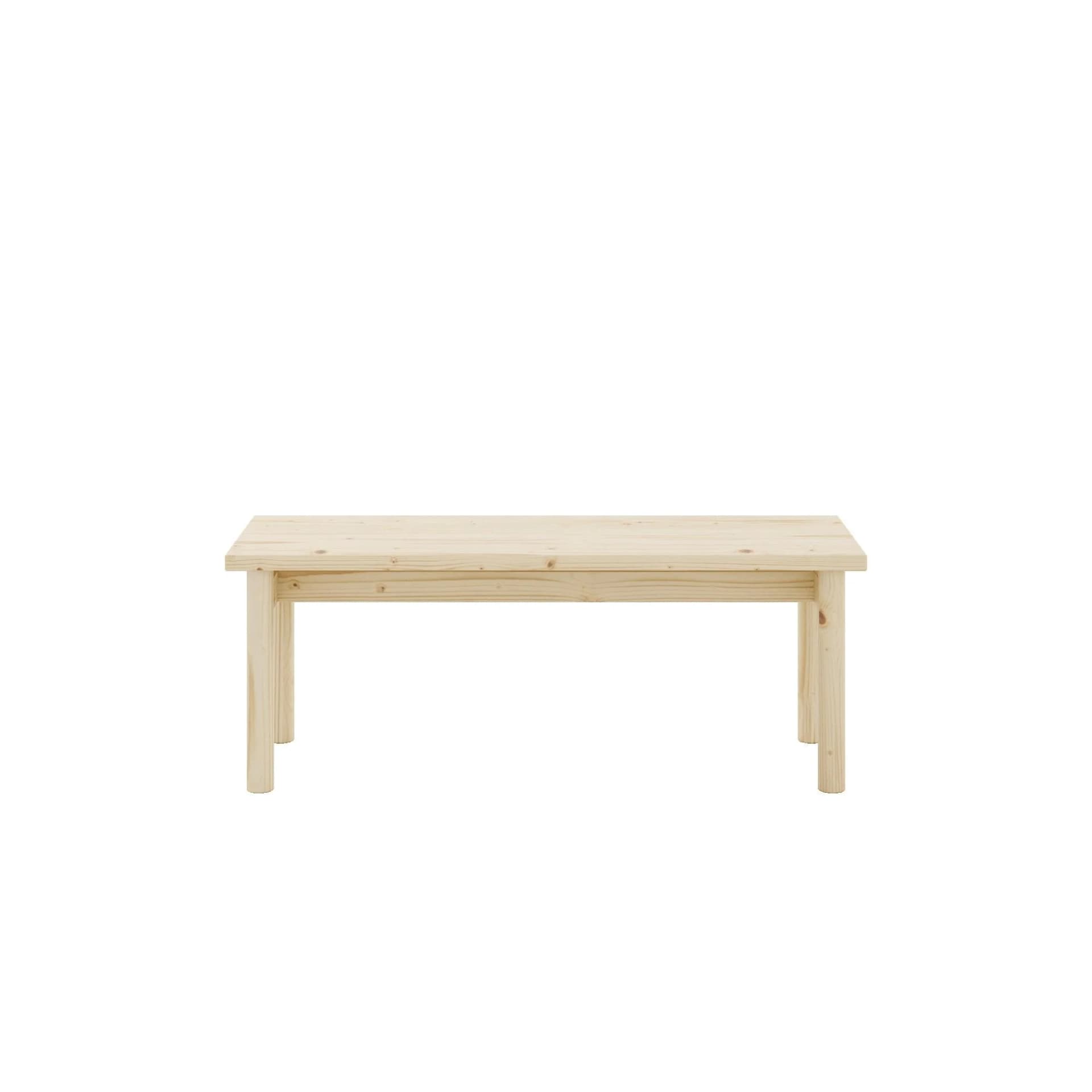 KARUP DESIGN PACE BENCH Sitzbank Braun Klar Lackiert Massivholz