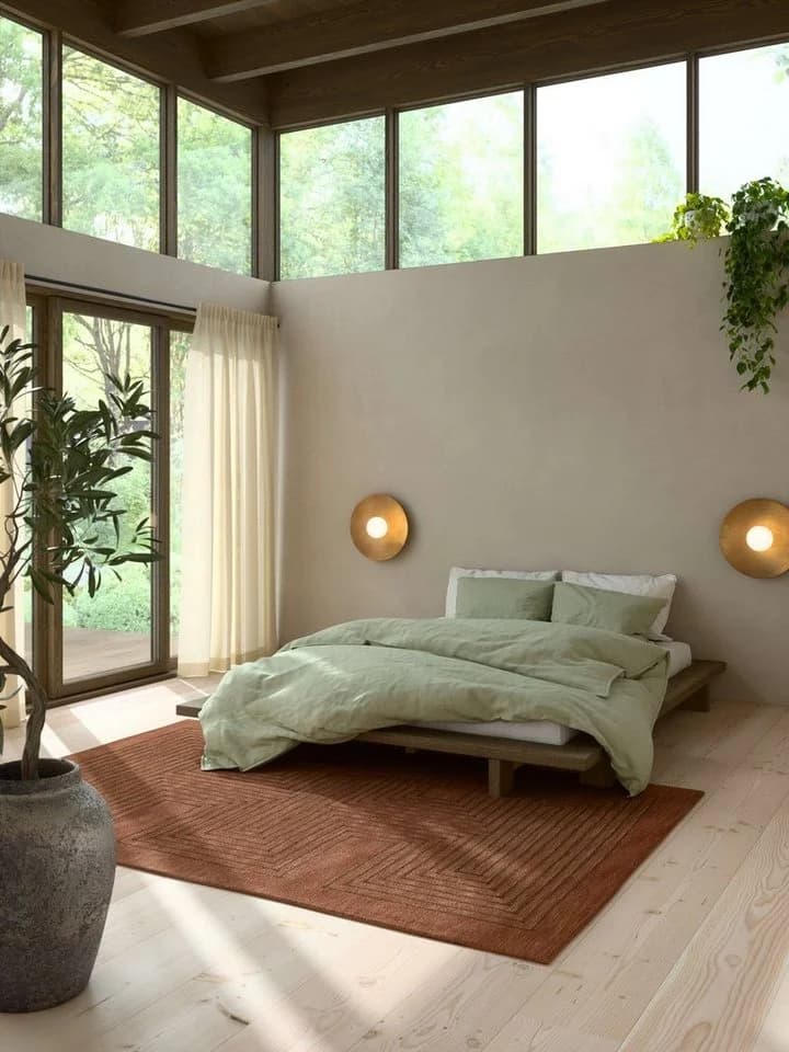 Karup Design Futonbett JAPAN BED Massivholz Braun