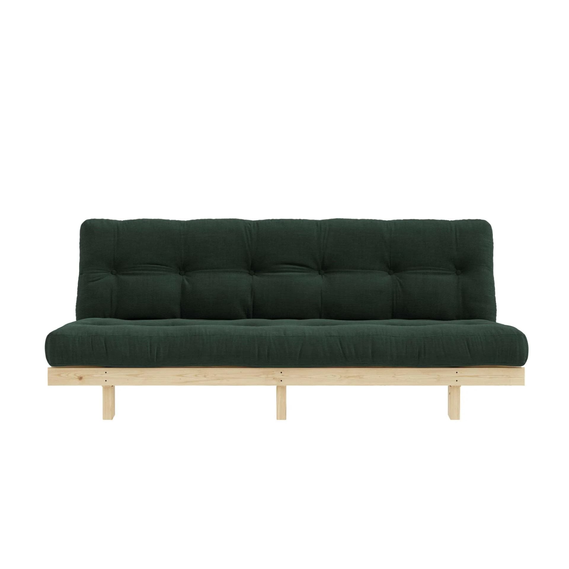 Karup Design Lean 200 Schlafsofa Grün mit Futonmatratze