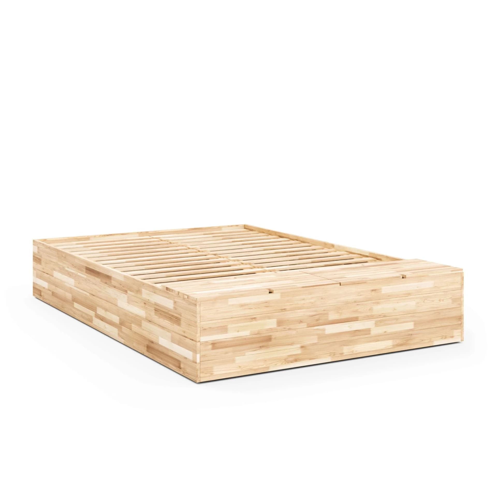Karup Design Basement Bettgestell mit Stauraum Kiefer Natur