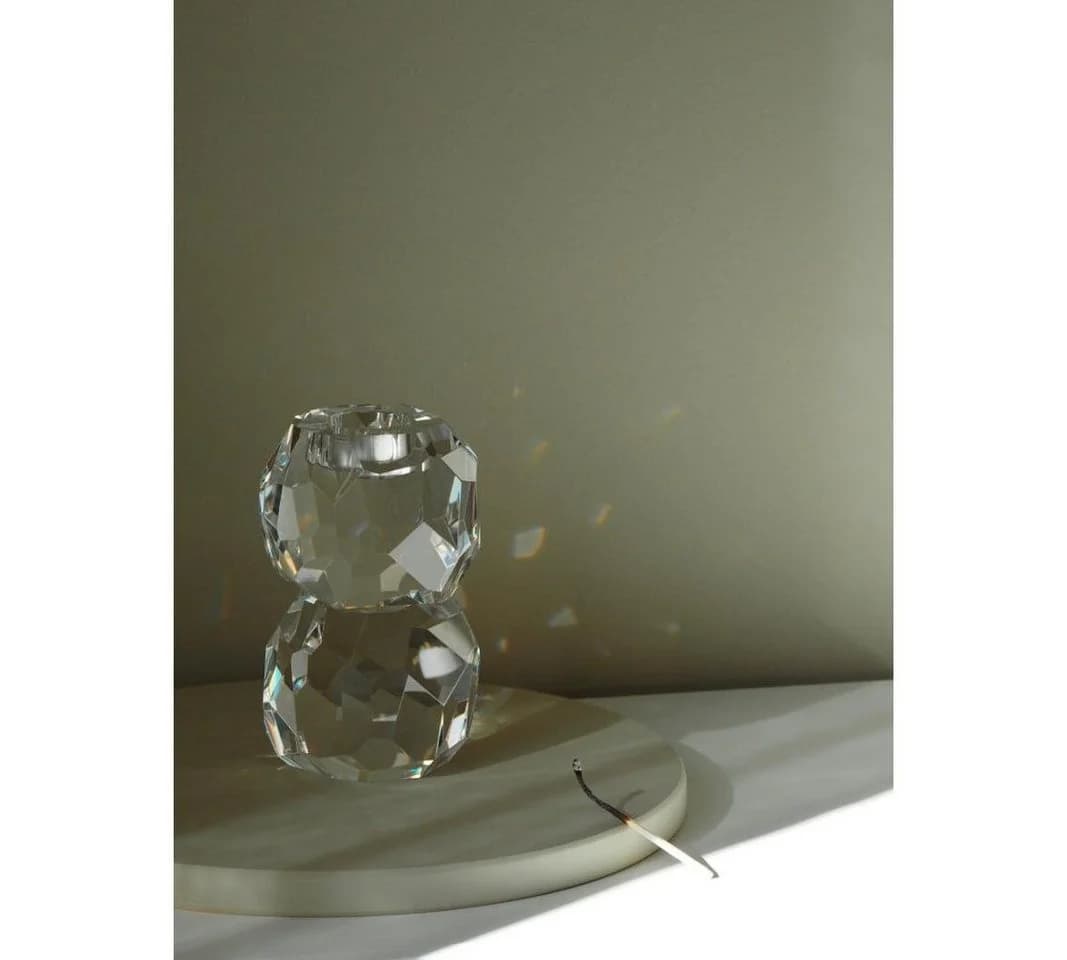 Specktrum Kerzenhalter Storm Stacked Light Smoke